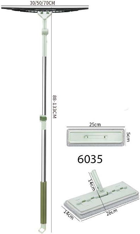 Flat Mop with Scraper — ITEM.NO 6035 wholesale household plastic product