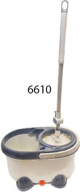 Spin Mop Bucket with Wheels — ITEM.NO 6610 wholesale household plastic product