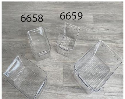 Clear Storage Box ITEM.NO 6659