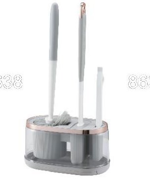 Toilet Brush 2-pc Set — ITEM.NO 8639 wholesale household plastic product